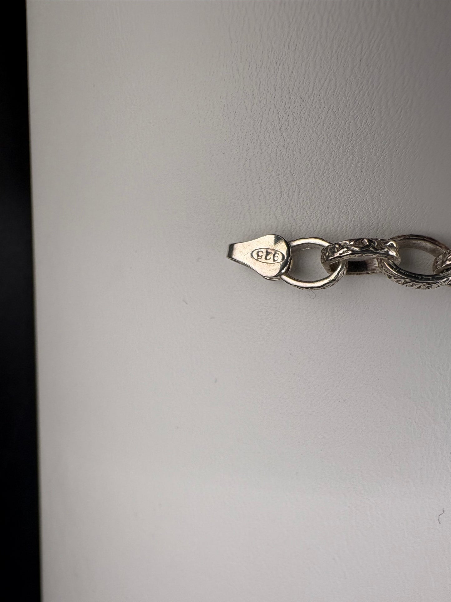 .925 Sterling Silver Anchor Link Bracelet – 4.95 MM / 8 in