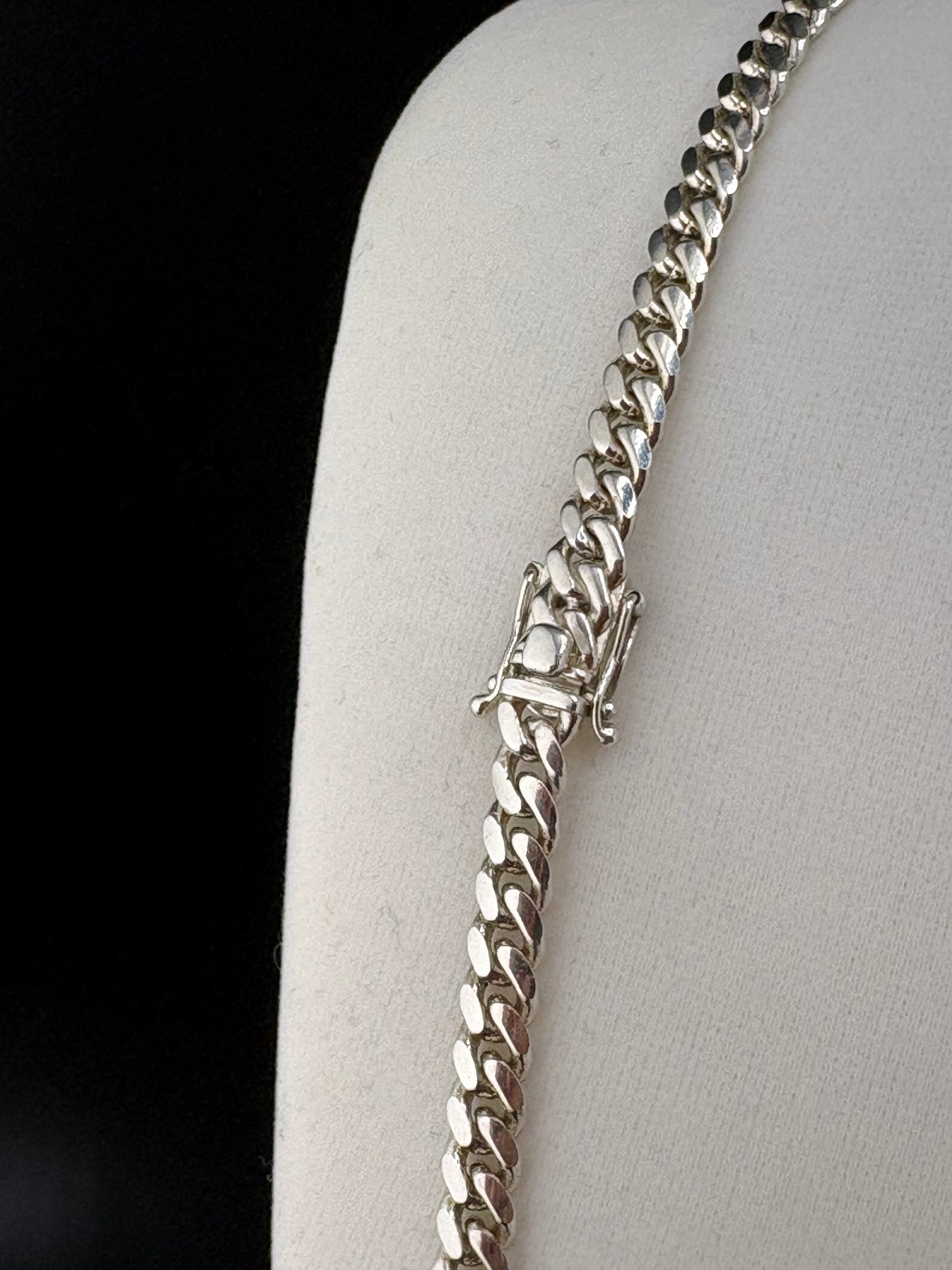 .925 Sterling Silver Cuban Link Necklace – 58.66g - 6.04mm / 26"