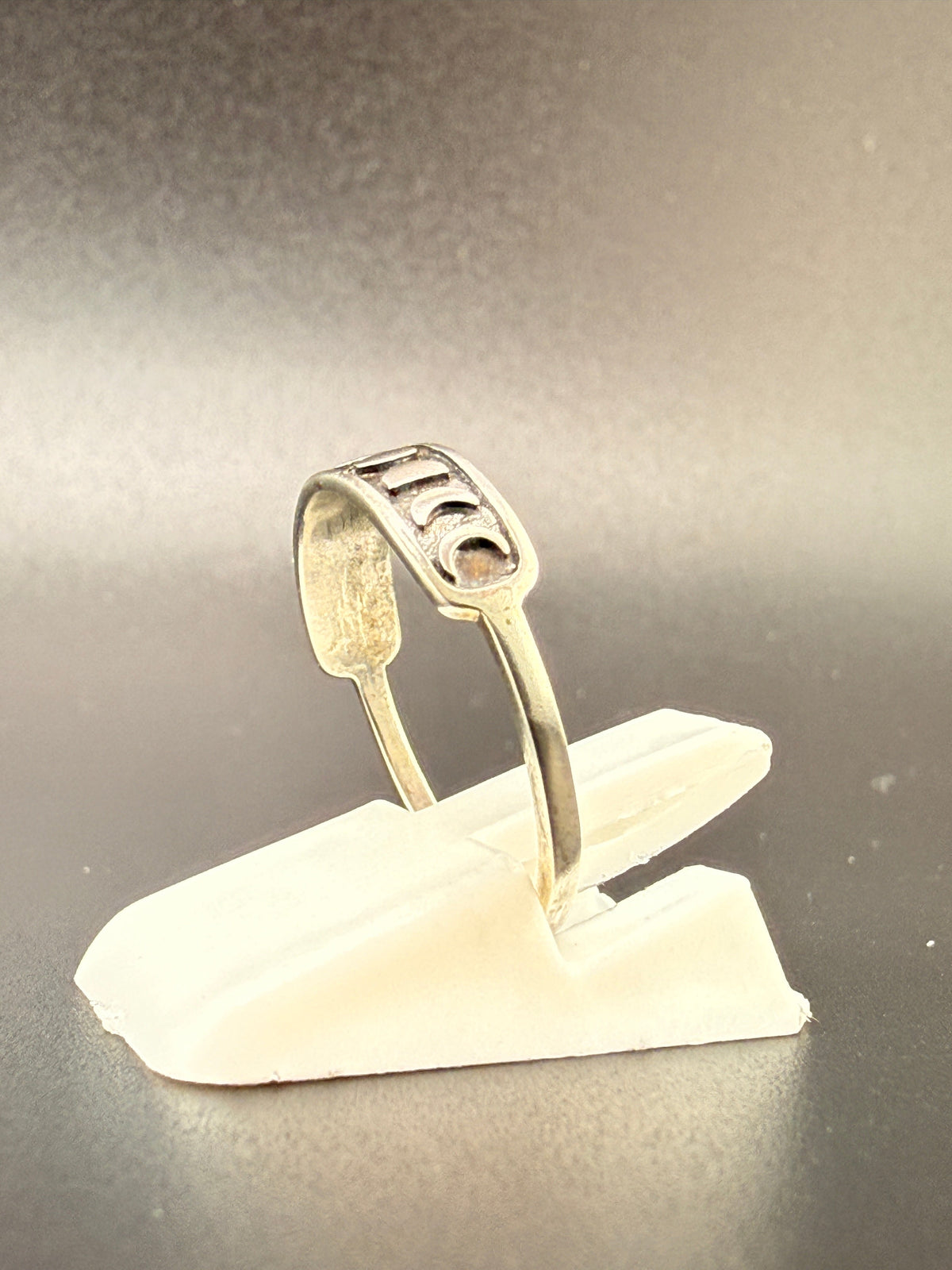 Sterling Silver Moon Phase Ring