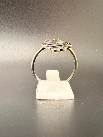 Sterling Silver Snake Ring – 3.36 Grams - 6