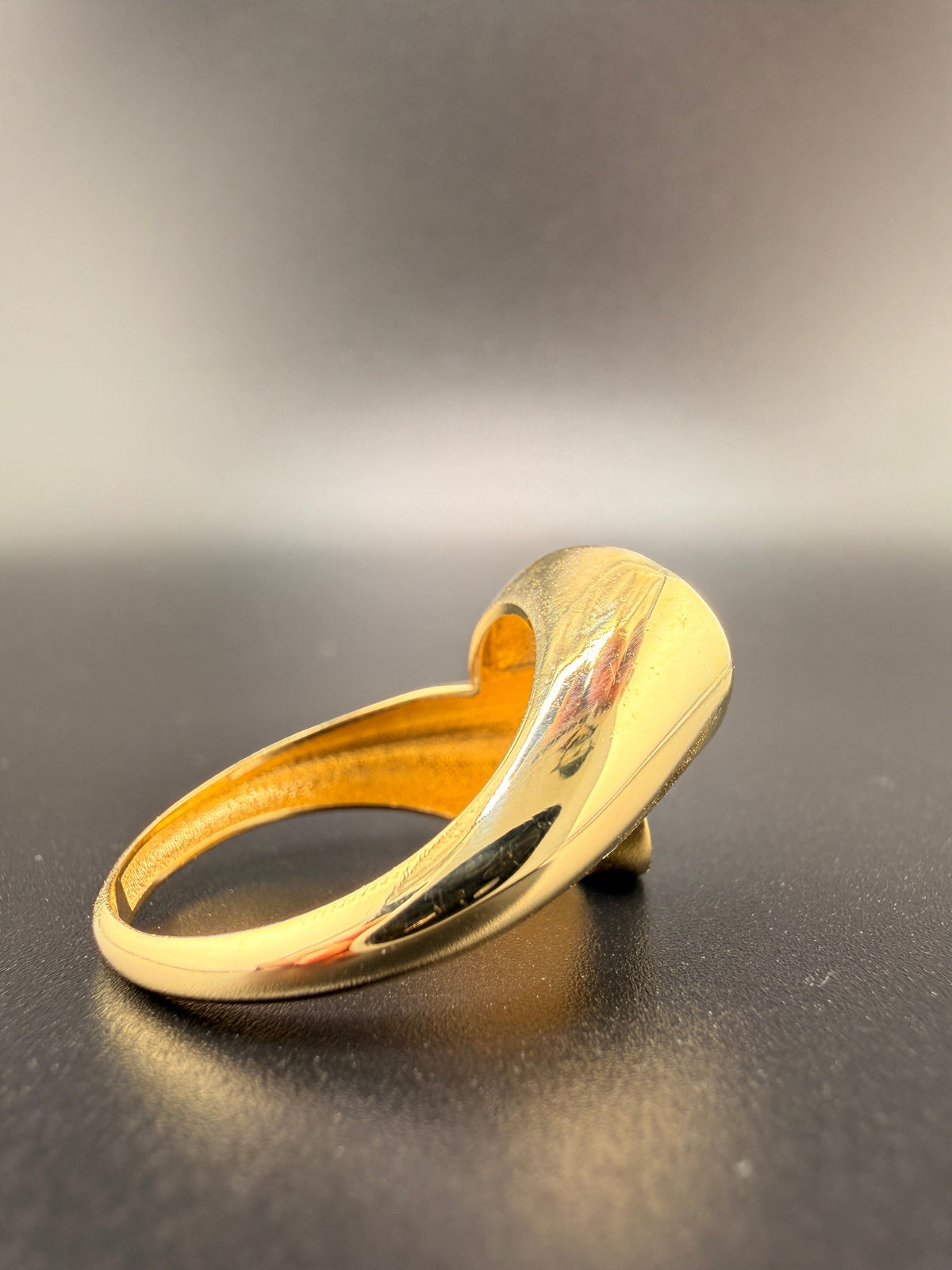 10K Gold Greek Key Women’s Ring – 2.8g Solid Gold Designer Band (Size 9) | Retail $1540 – Wholesale $481 detail view
