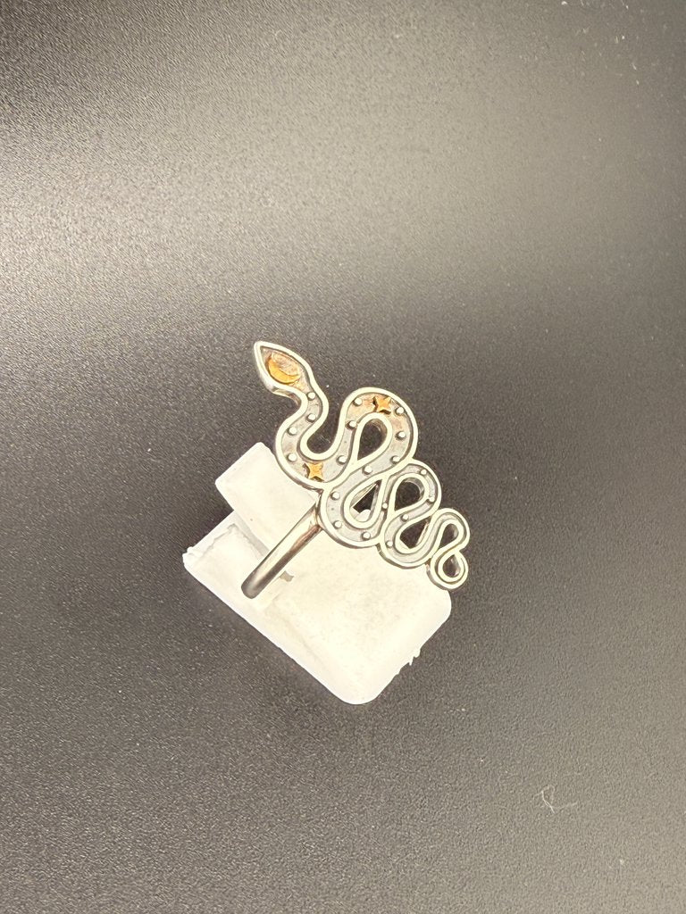 Sterling Silver Snake Ring – 3.36 Grams - 6 alternate product view