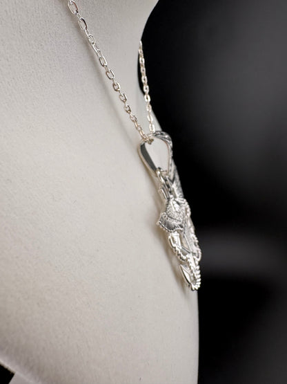 Sterling Silver U.S. Navy (USN) Pendant