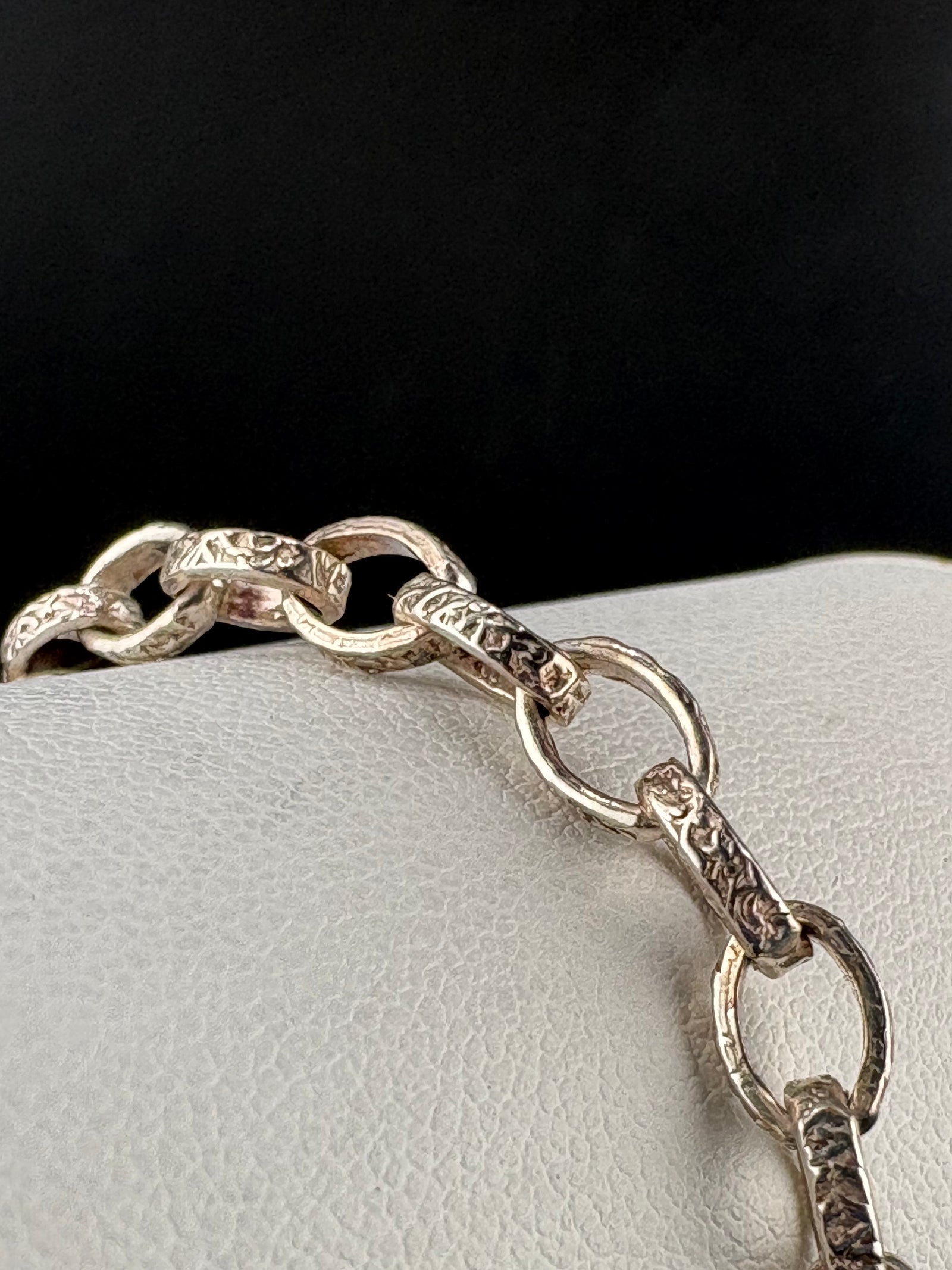 .925 Sterling Silver Anchor Link Bracelet – 4.95 MM / 8 in alternate product view