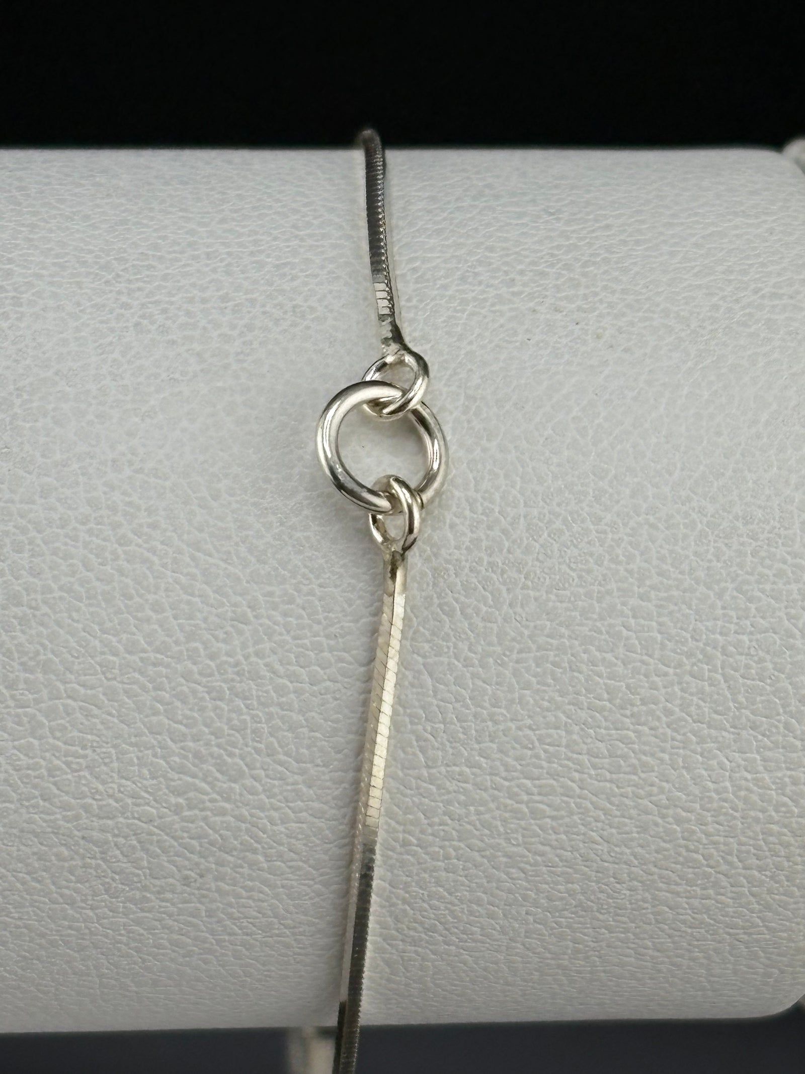.925 Sterling Silver Snake Chain Bolo Bracelet – 0.97mm – 5" alternate product view