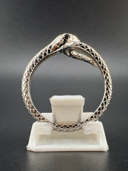 .925 Sterling Silver Snake Wrap Ring – 2.47g – Size 7