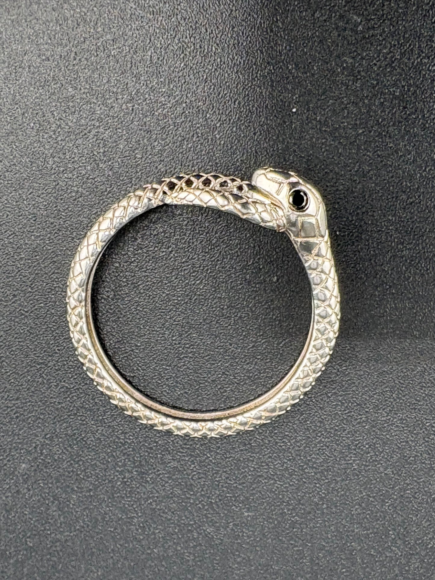 .925 Sterling Silver Snake Wrap Ring – 2.47g – Size 7