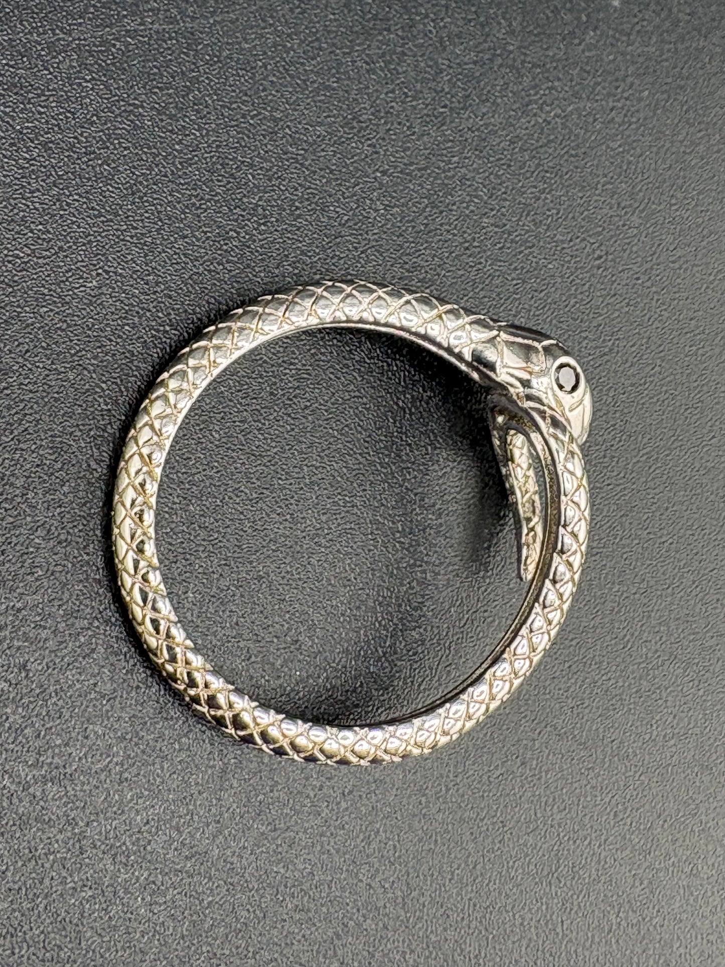 .925 Sterling Silver Snake Wrap Ring – 2.47g – Size 7