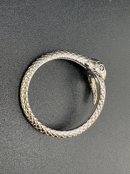 .925 Sterling Silver Snake Wrap Ring – 2.47g – Size 7