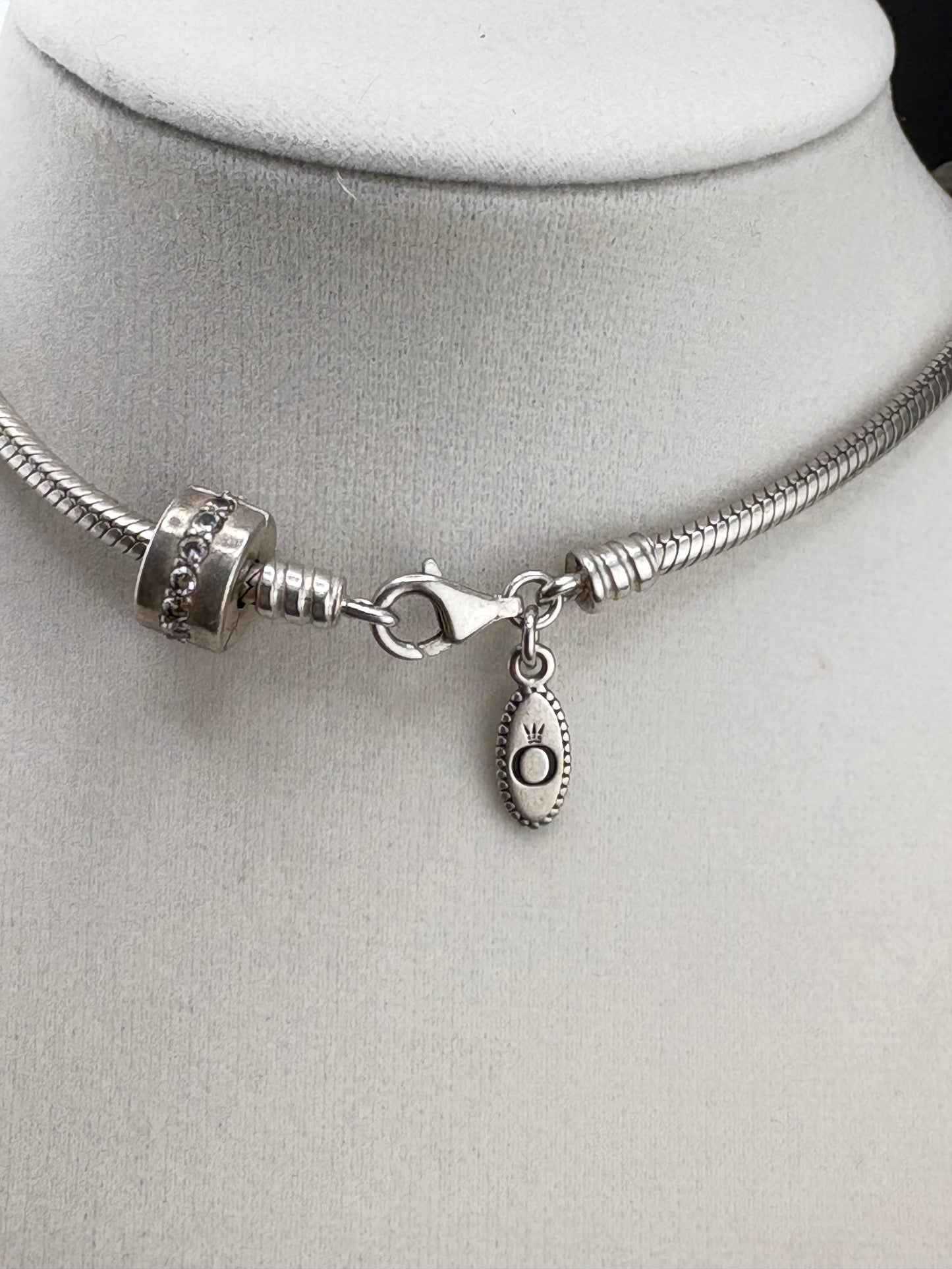 Snake Chain Necklace with Pandora Charms – 3mm / 20"