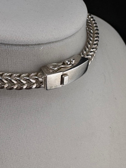 .925 Sterling Silver Franco Link Necklace – 5.96mm / 24"