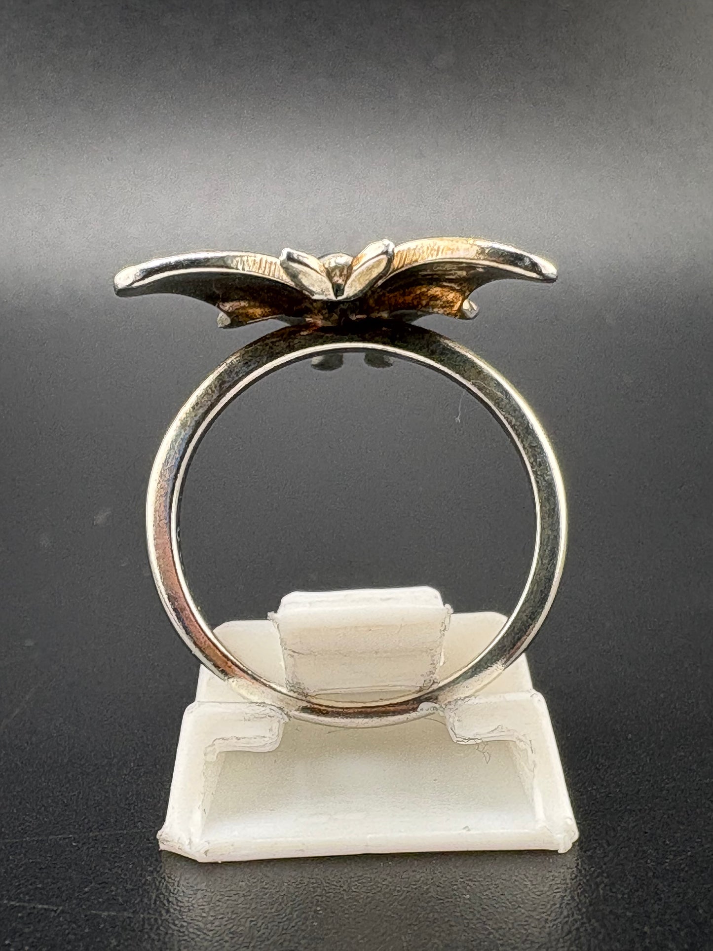 .925 Sterling Silver Moth Ring – 4.71g – Size 5