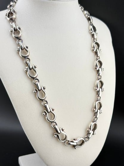 Horsebit Link Necklace – 9.7mm / 20"