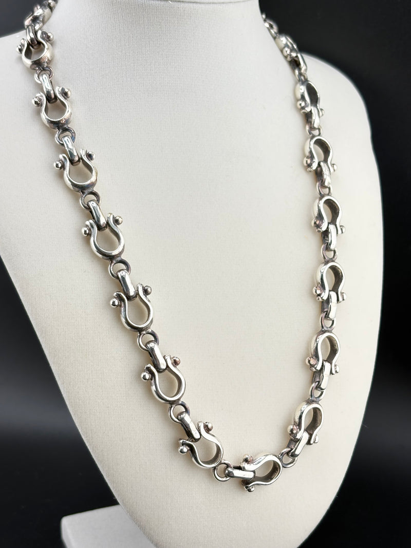 Horsebit Link Necklace – 9.7mm / 20"