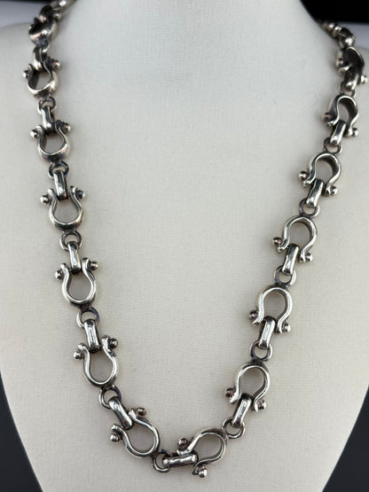 Horsebit Link Necklace – 9.7mm / 20"