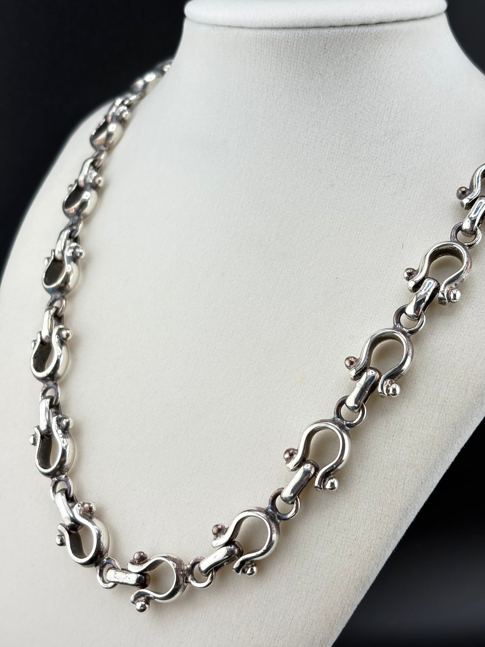 Horsebit Link Necklace – 9.7mm / 20" alternate product view