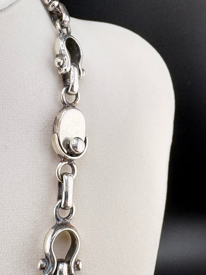 Horsebit Link Necklace – 9.7mm / 20"