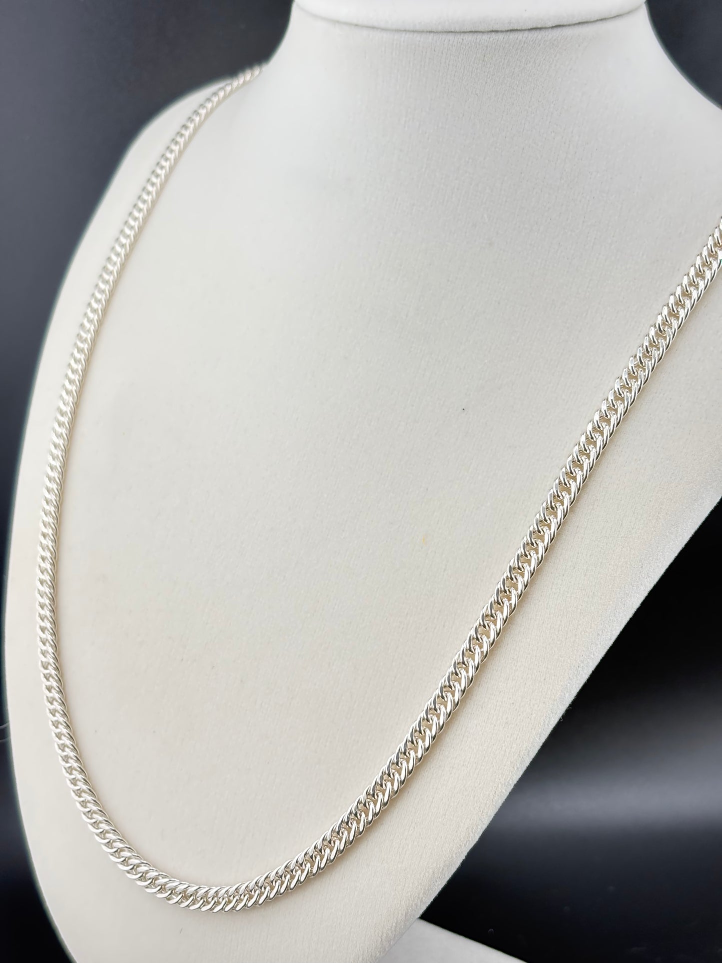 Double Cuban Link Necklace – 5.1mm – 24.5"
