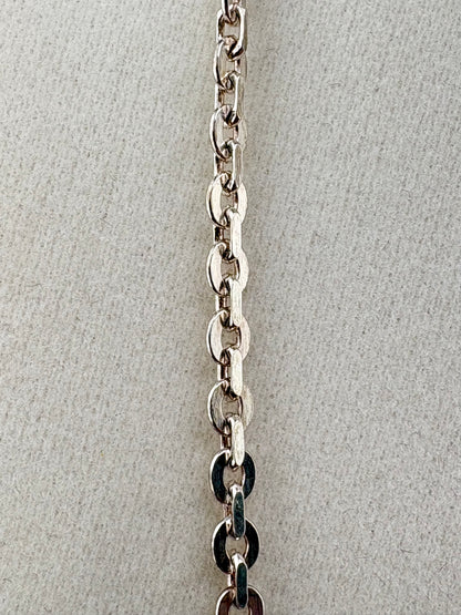 .925 Sterling Silver Cable Link Necklace – 2.94mm / 18"
