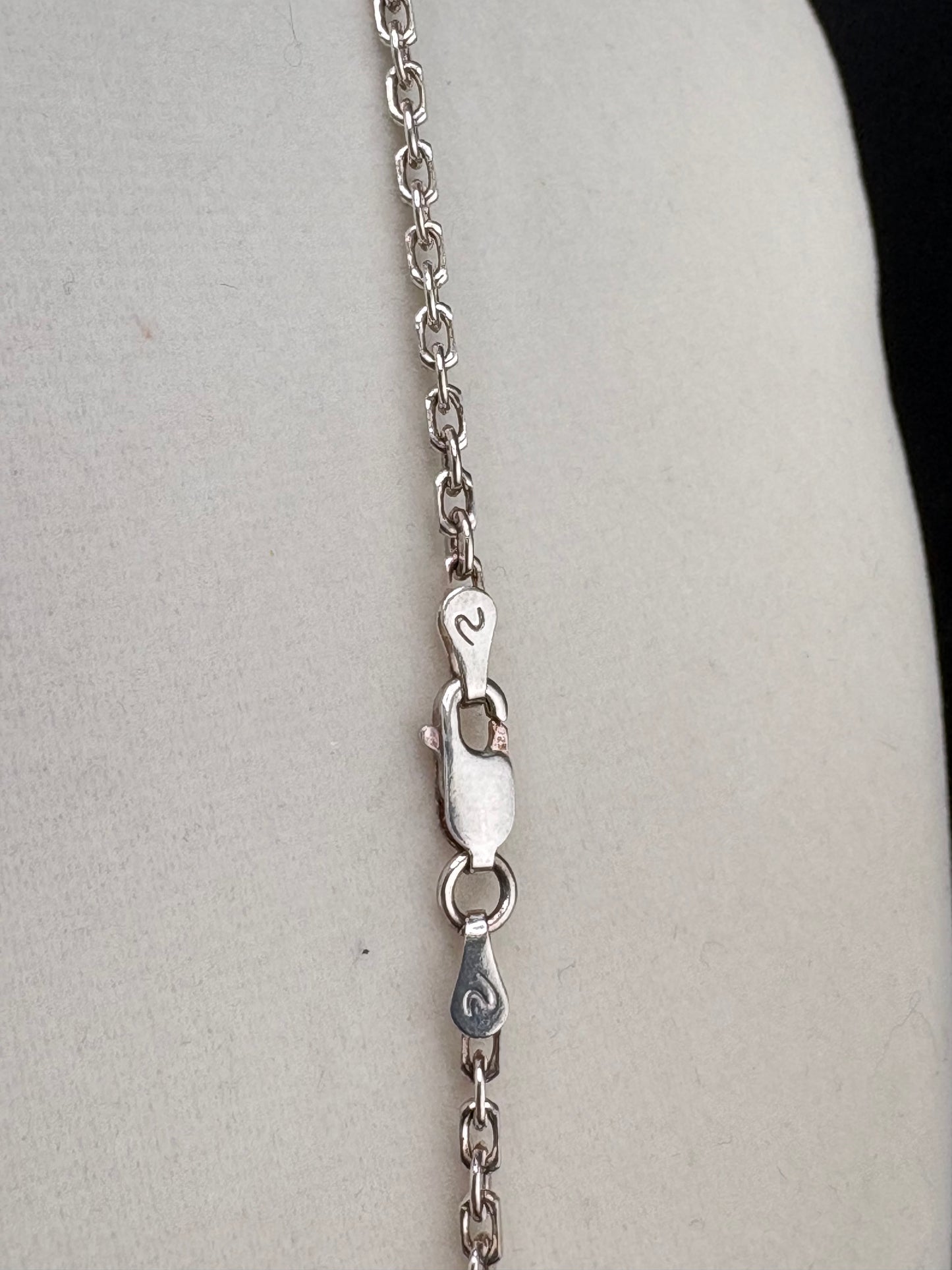 .925 Sterling Silver Cable Link Necklace – 2.94mm / 18"