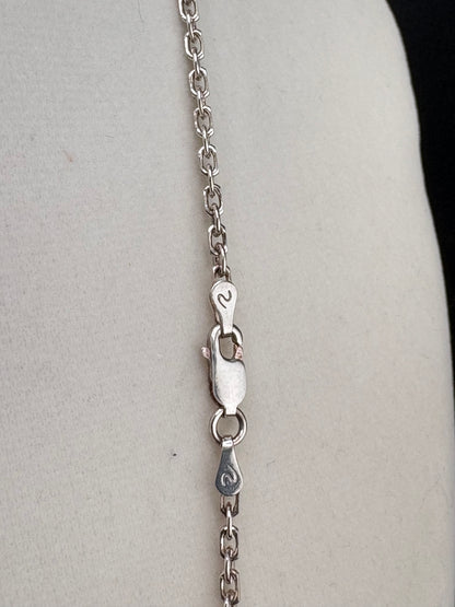 .925 Sterling Silver Cable Link Necklace – 2.94mm / 18"