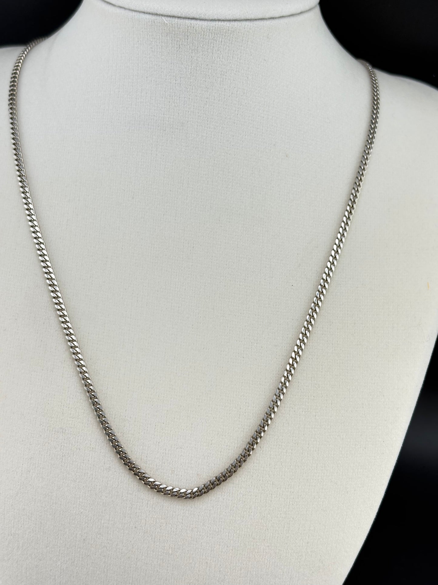 .925 Sterling Silver Cuban Link Necklace – 2.75mm / 24.25"