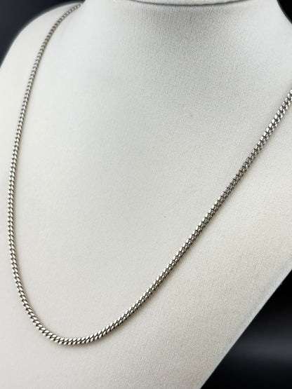.925 Sterling Silver Cuban Link Necklace – 2.75mm / 24.25"