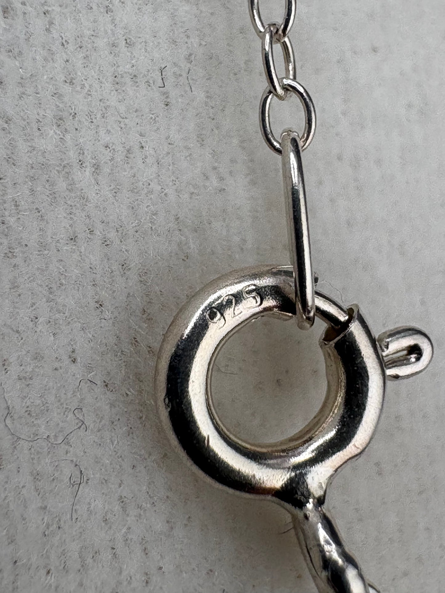 .925 Sterling Silver Cable Chain Necklace – 0.57mm / 18"