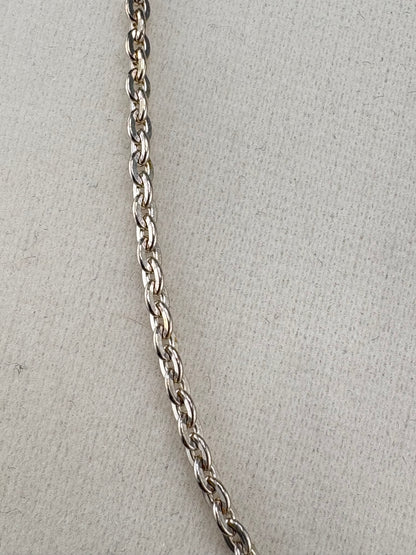 .925 Sterling Silver Flat Cable Chain Necklace – 1.7mm / 24"