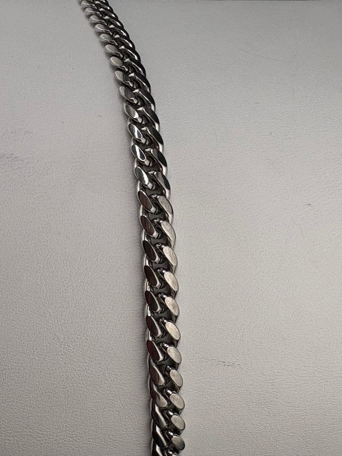 .925 Sterling Silver Cuban Link Bracelet – 6.02mm / 7.5"