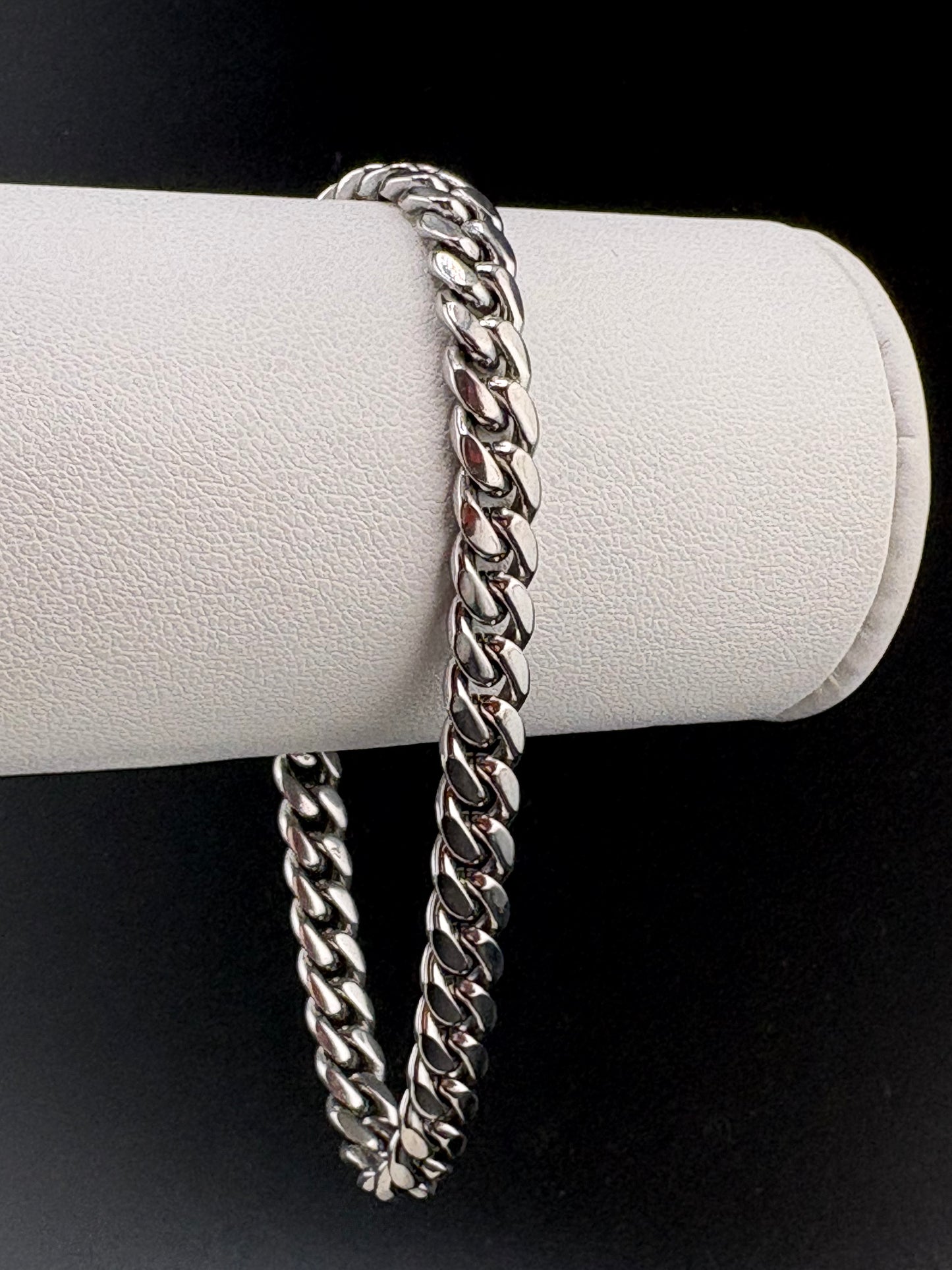 .925 Sterling Silver Cuban Link Bracelet – 6.02mm / 7.5"