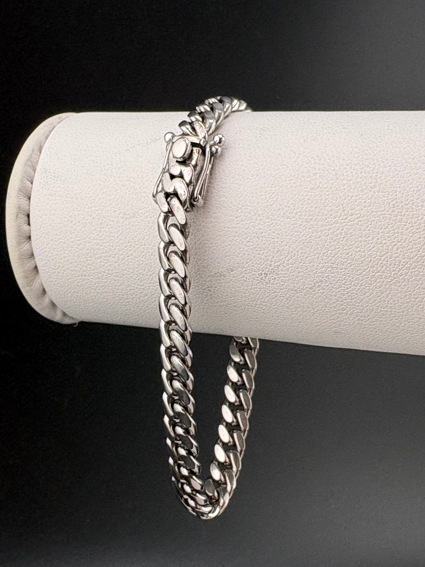 .925 Sterling Silver Cuban Link Bracelet – 6.02mm / 7.5"