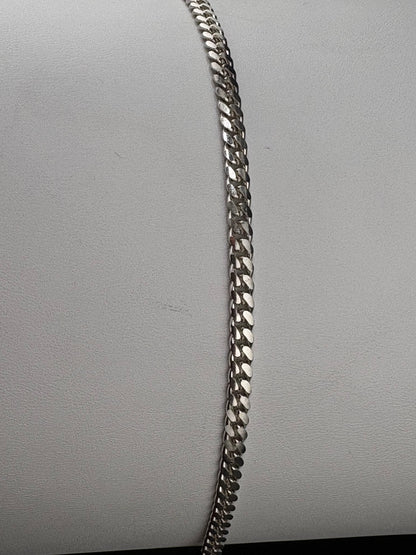 .925 Sterling Silver Cuban Link Bracelet – 9.8g - 4.06mm / 8"