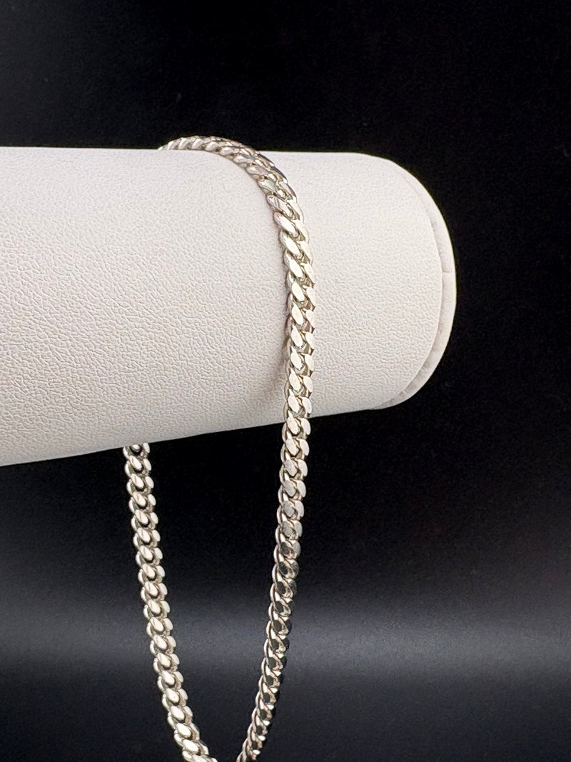 .925 Sterling Silver Cuban Link Bracelet – 8.48g - 4.06mm / 7"