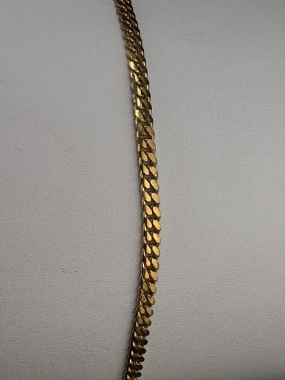 .925 Gold Bonded Cuban Link Bracelet – 7.54g - 4.07mm / 6"