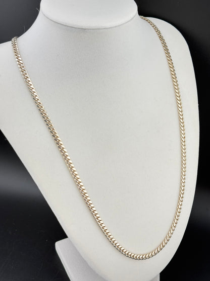 .925 Sterling Silver Cuban Link Necklace – 27.43g - 4.26mm / 24"