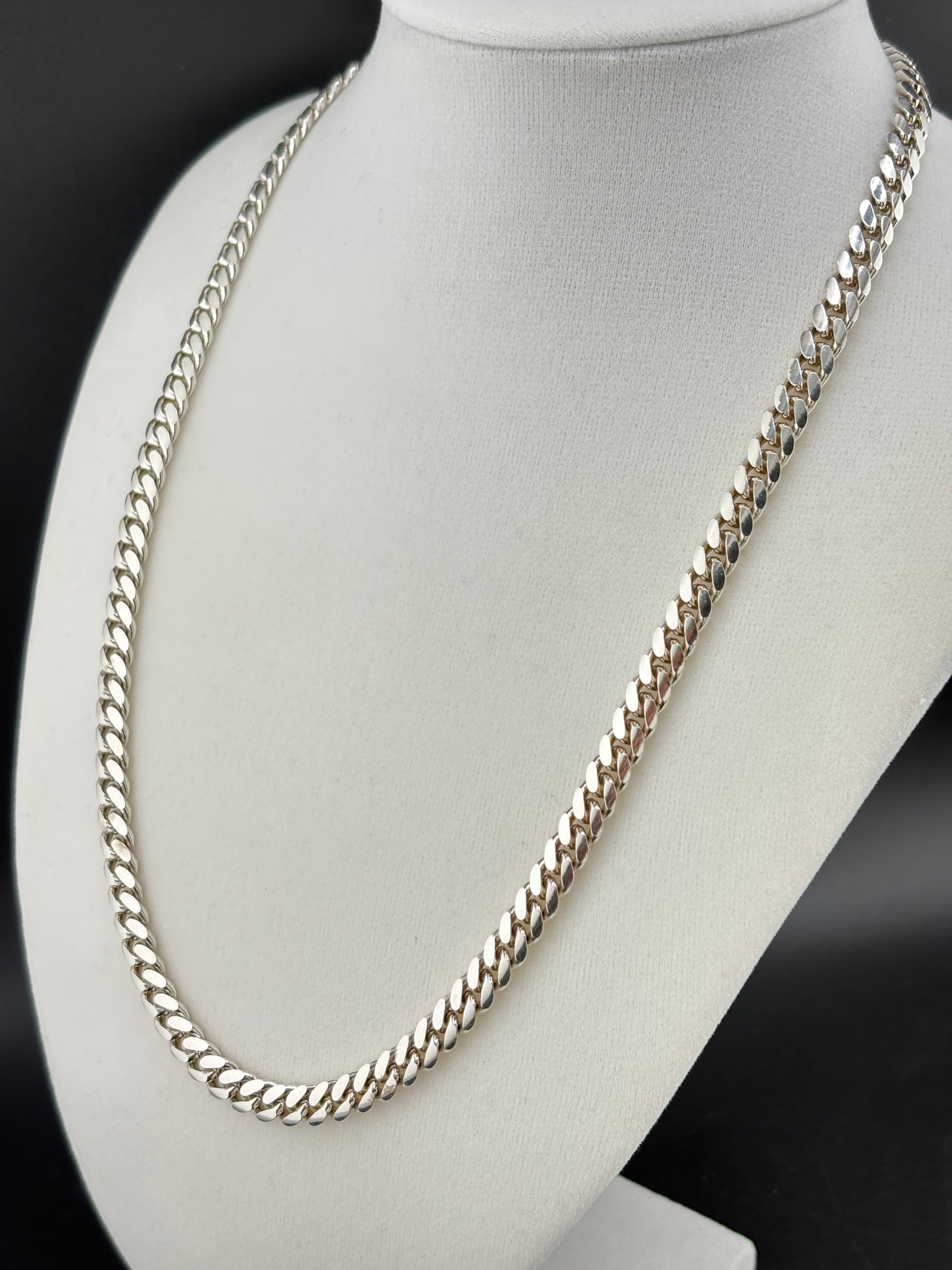 .925 Sterling Silver Cuban Link Necklace – 46.43g - 6.09mm / 20" alternate product view