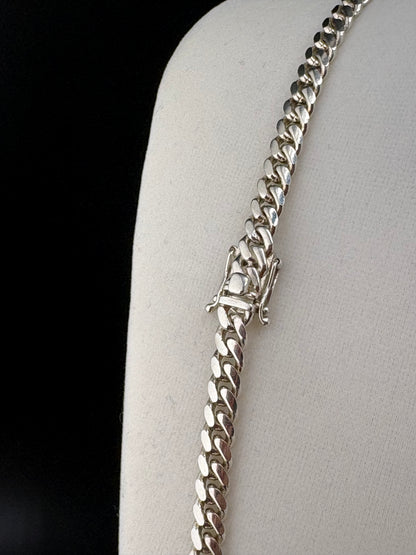 .925 Sterling Silver Cuban Link Necklace – 58.66g - 6.04mm / 26"