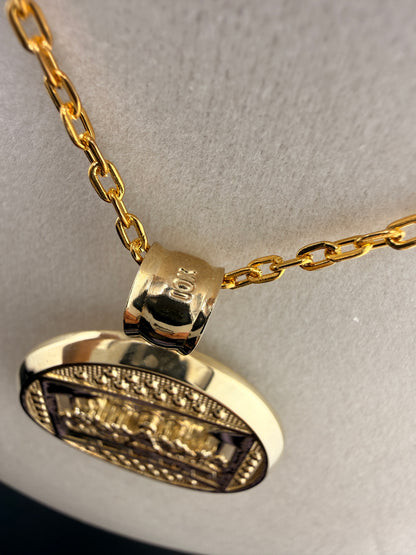 10K Solid Gold “The Last Supper” Pendant