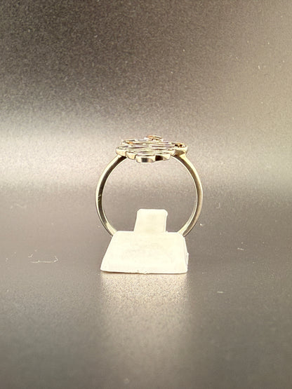 Sterling Silver Snake Ring – 3.36 Grams Size 8