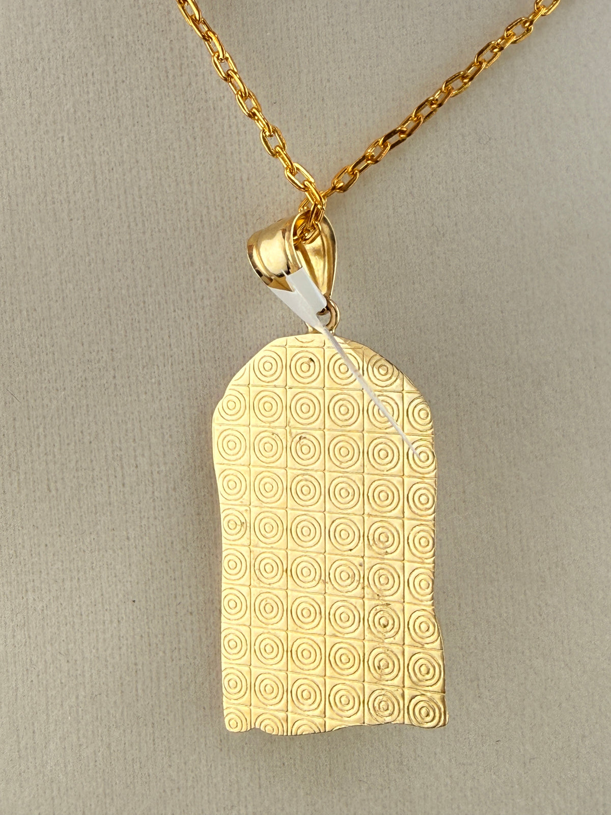 10K Gold Jesus Pendant (1.2g) – Solid Gold Religious Pendant | Wholesale Price by Jewelry Connect alternate product view