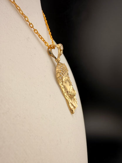 10K Gold Jesus Pendant – Solid Gold (5.4g) | Wholesale Jewelry Price