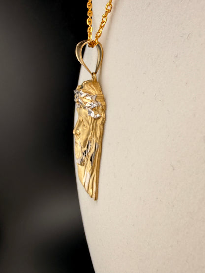 10K Gold Jesus Pendant – 10 Grams | Wholesale Price