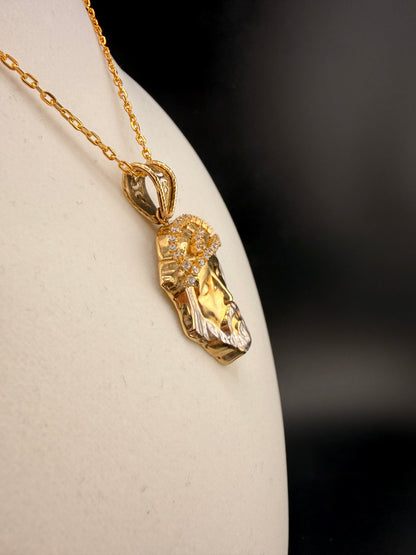 10K Gold Jesus Pendant | 7.6 Grams | Wholesale Price