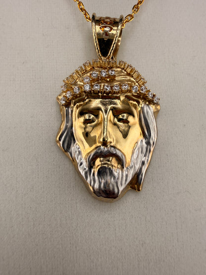 10K Gold Jesus Pendant | 7.6 Grams | Wholesale Price