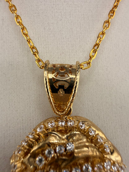 10K Gold Jesus Pendant | 7.6 Grams | Wholesale Price