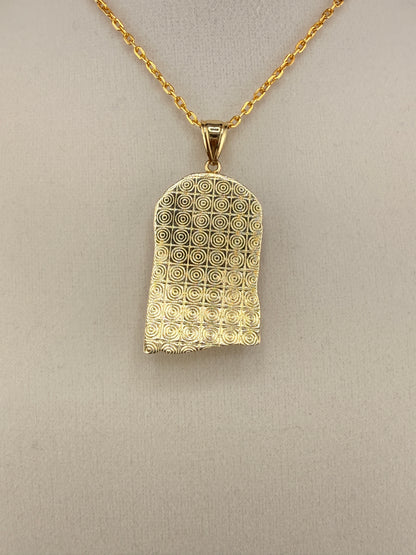 14K Gold Jesus Pendant – 4.61g Solid Gold Religious Charm | Wholesale Price Luxury Pendant | Jewelry Connect
