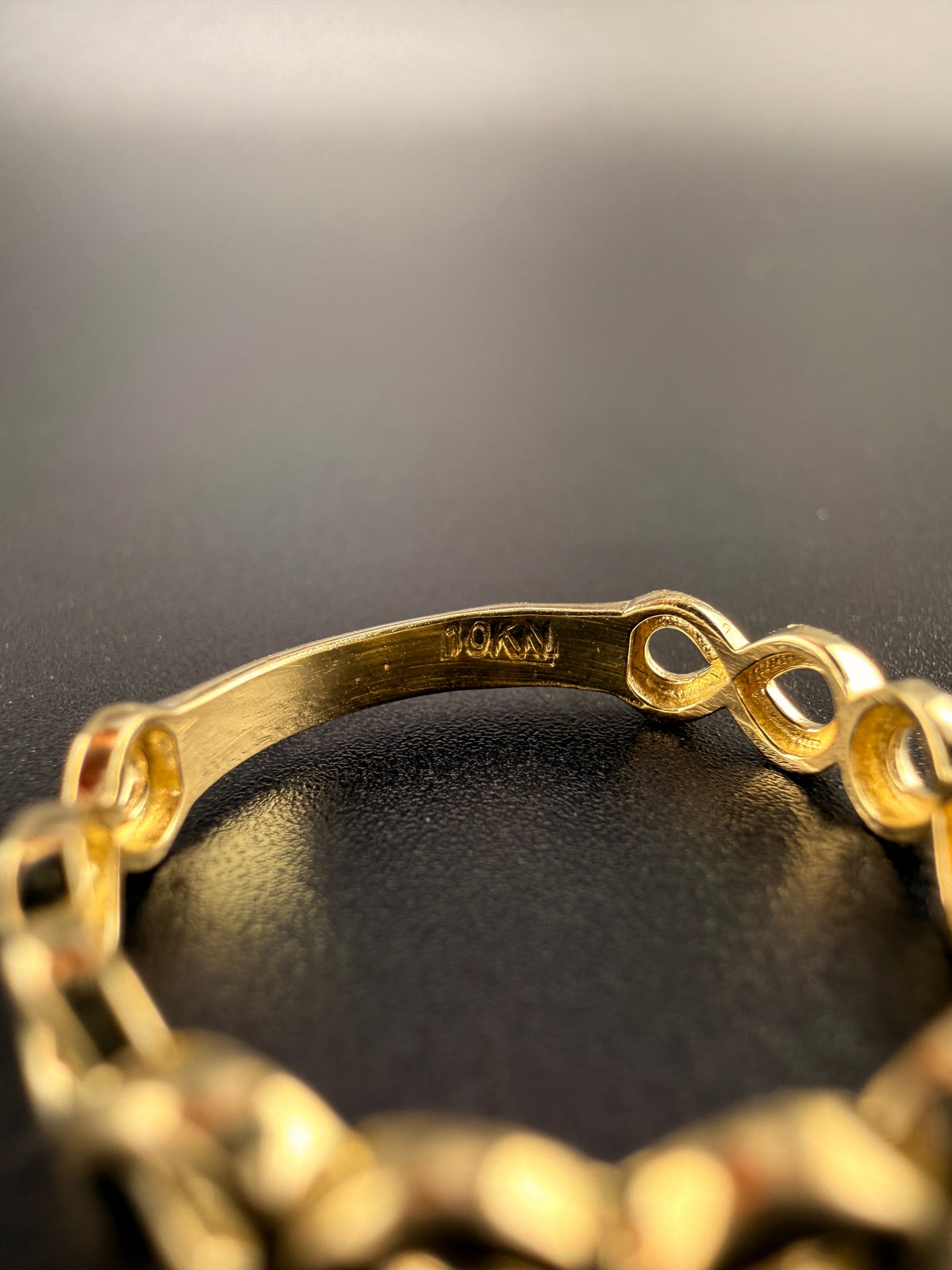 10K Gold Infinity Ring for Women – 1.6g Minimalist Love Symbol Ring Size 6.5 | Jewelry Connect alternate product view