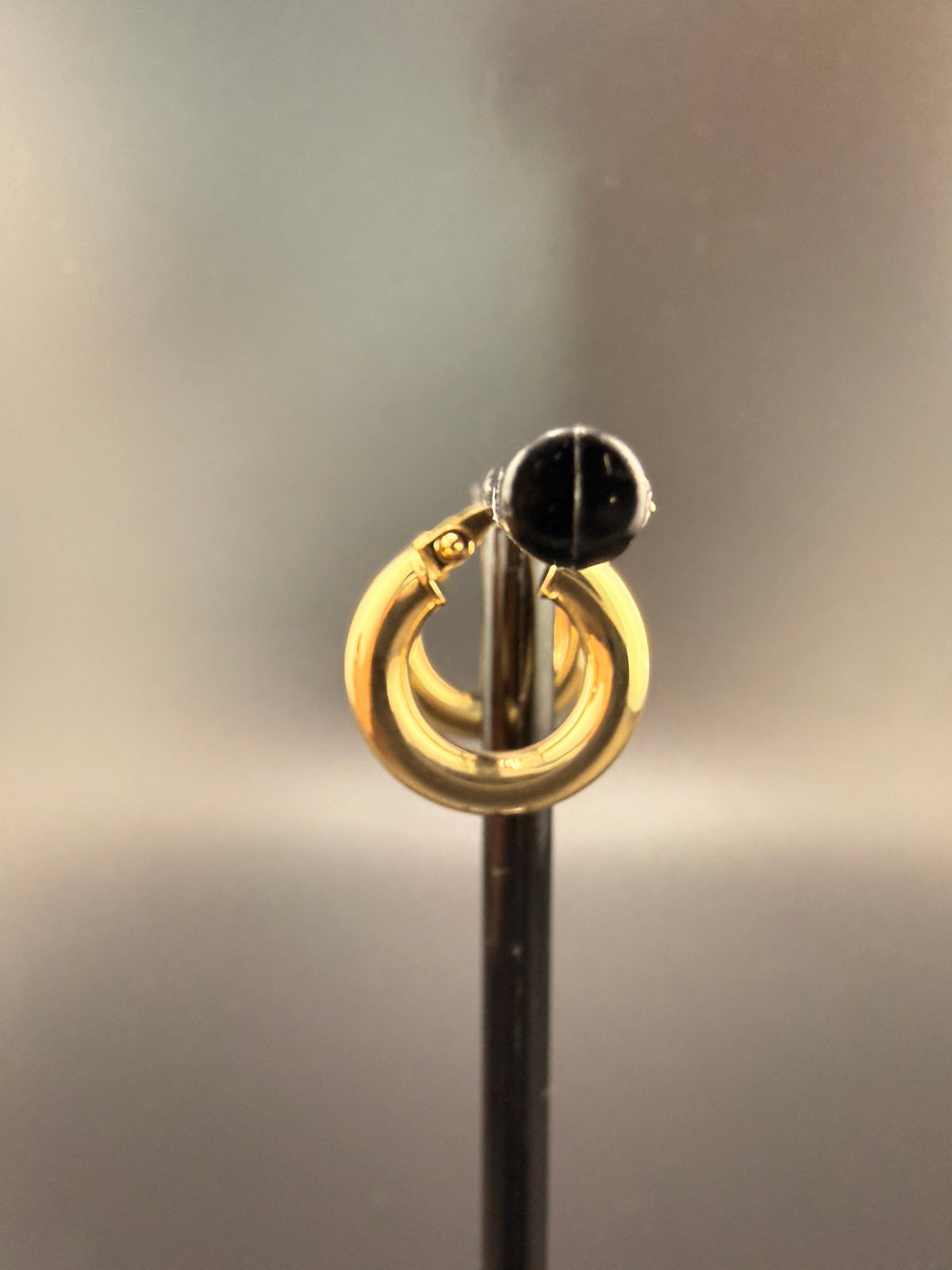 14K Solid Gold Hoop Earrings – 1.90 Grams Real Gold Hoops | Wholesale Jewelry Price alternate product view