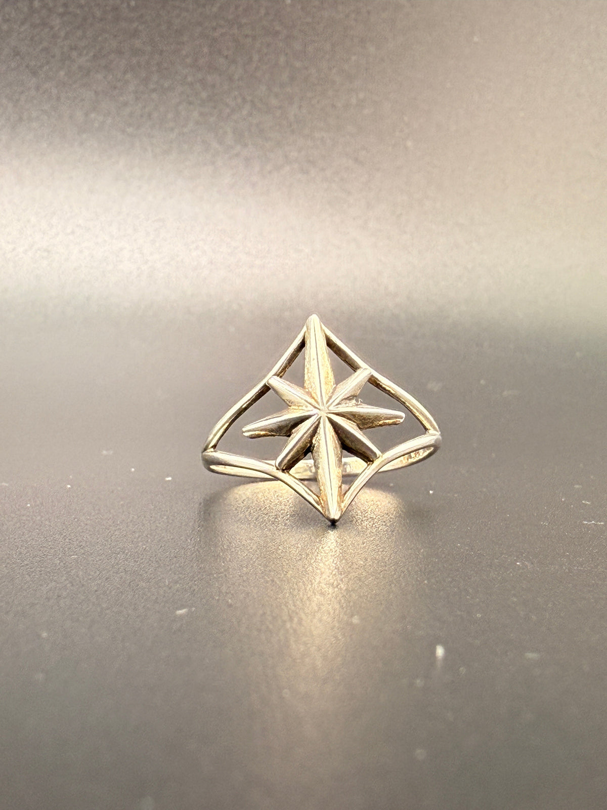 Sterling Silver Northern Star Ring - 9 alternate product view